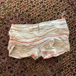 Joie Multicolored Linen Shorts